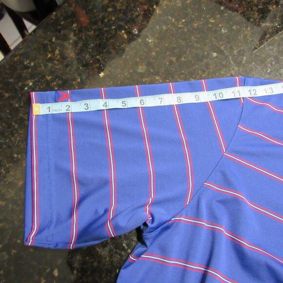 Antigua Philadelphia Phillies 2013 XL Mens Blue/Red Compass Short Sleeve Polo - Picture 10 of 15